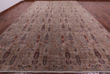 Tribal Persian Gabbeh Hand Knotted Wool Rug - 13' 1" X 19' 3" - Golden Nile