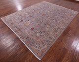 Peshawar Hand Knotted Wool Rug - 8' 2" X 10' 2" - Golden Nile