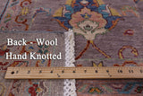 Peshawar Hand Knotted Wool Rug - 8' 2" X 10' 2" - Golden Nile
