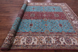 Persian Fine Serapi Handmade Wool Rug - 8' 11" X 11' 10" - Golden Nile