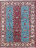 Persian Fine Serapi Handmade Wool Rug - 8' 11" X 11' 10" - Golden Nile