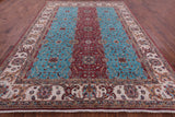 Persian Fine Serapi Handmade Wool Rug - 8' 11" X 11' 10" - Golden Nile