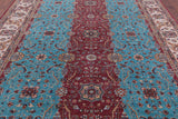 Persian Fine Serapi Handmade Wool Rug - 8' 11" X 11' 10" - Golden Nile