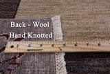 Ivory William Morris Handmade Wool Area Rug - 9' 2" X 12' 0" - Golden Nile