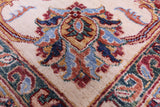 Persian Fine Serapi Hand Knotted Wool Rug - 9' 0" X 11' 7" - Golden Nile