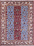 Persian Fine Serapi Hand Knotted Wool Rug - 9' 0" X 11' 7" - Golden Nile