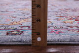 Grey Persian tabriz Handmade Wool Rug - 8' 3" X 9' 9" - Golden Nile