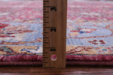 Pink Persian Tabriz Hand Knotted Wool Rug - 6' 10" X 9' 7" - Golden Nile