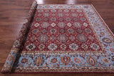 Persian Tabriz Hand Knotted Wool Rug - 8' 1" X 10' 7" - Golden Nile