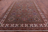 Super Kazak Hand Knotted Wool Rug - 9' 1" X 11' 10" - Golden Nile