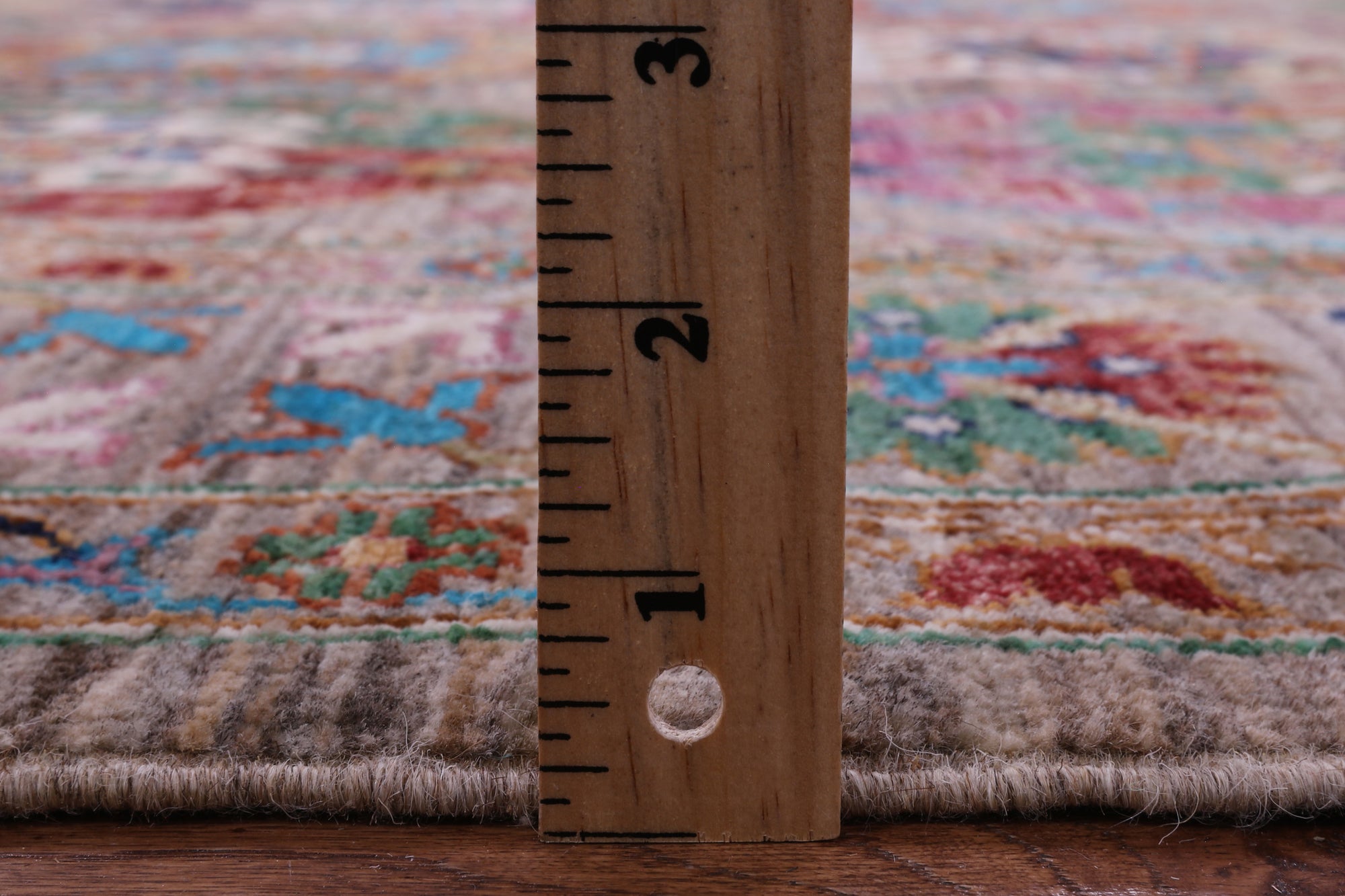 Turkmen Ersari Hand Knotted Wool Rug - 5' 8" X 8' 1" - Golden Nile