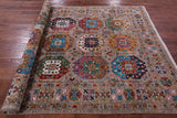 Turkmen Ersari Hand Knotted Wool Rug - 5' 8" X 8' 1" - Golden Nile