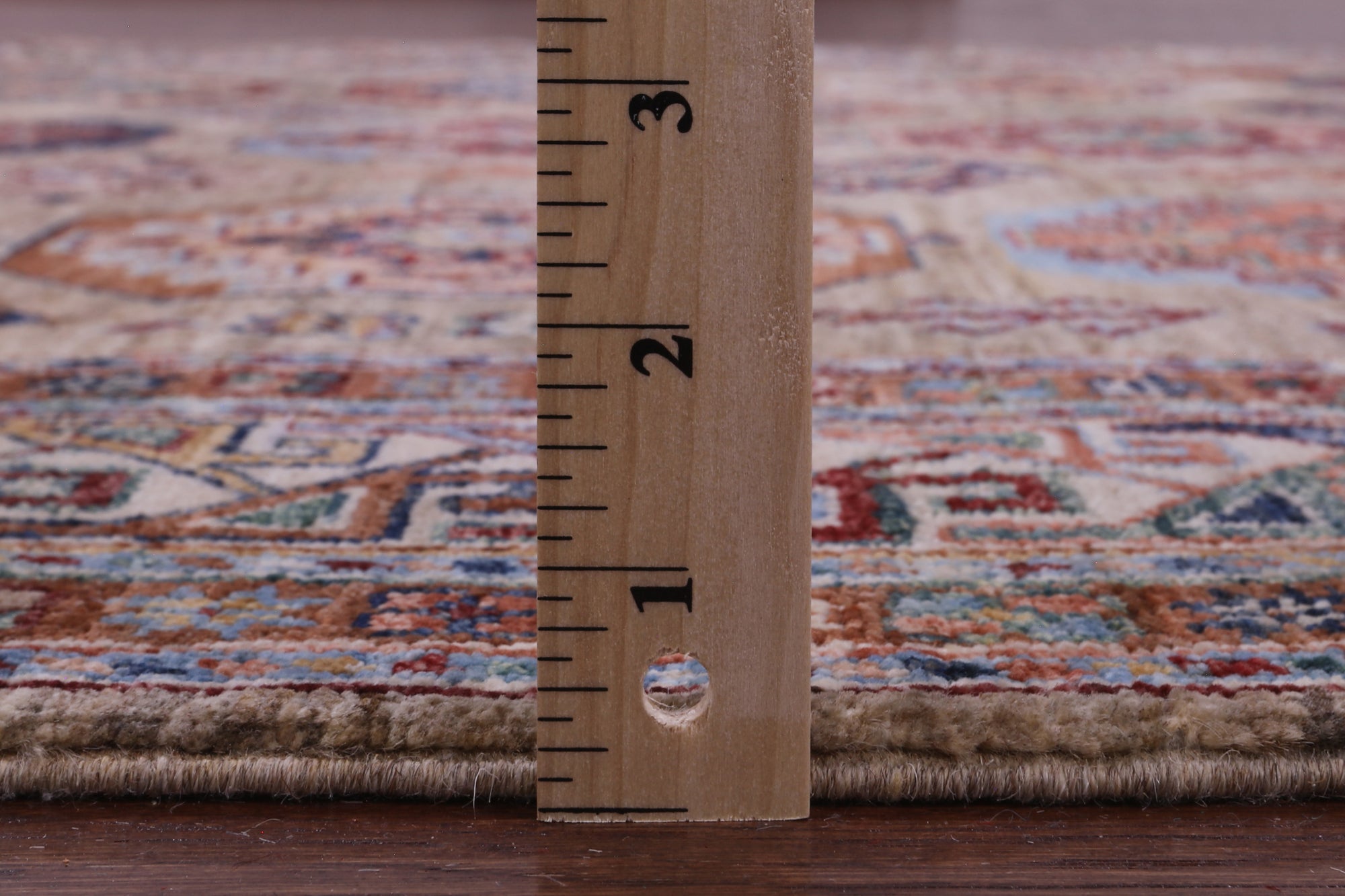 Turkmen Ersari Hand Knotted Wool Rug - 5' 7" X 8' 0" - Golden Nile