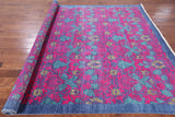 William Morris Handmade Wool Area Rug - 8' 0" X 9' 10" - Golden Nile