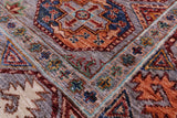 Turkmen Ersari Hand Knotted Wool Rug - 5' 2" X 6' 7" - Golden Nile