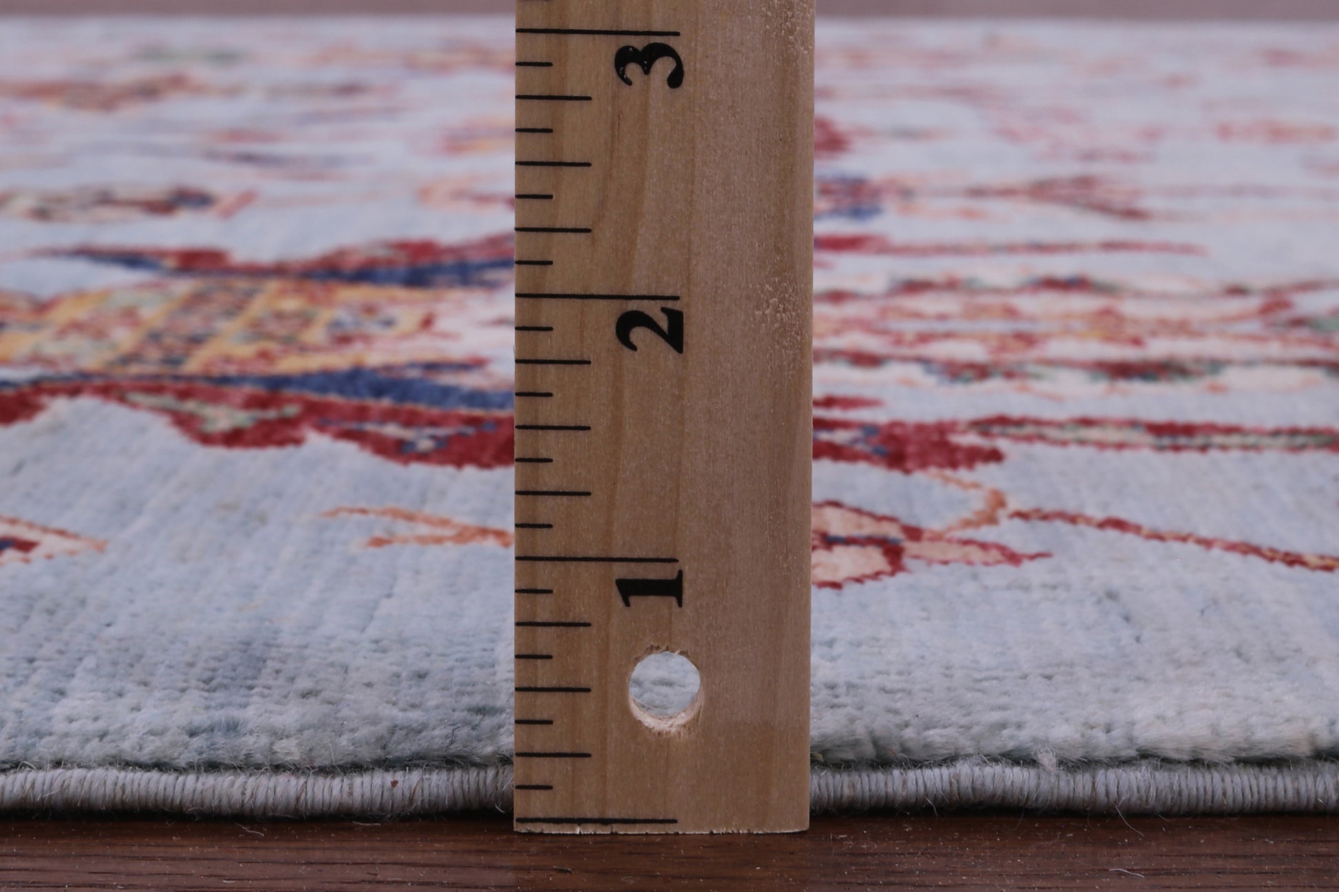Blue Persian Tabriz Handmade Wool Rug - 4' 10" X 7' 2" - Golden Nile