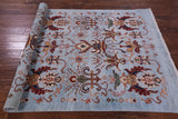 Blue Persian Tabriz Handmade Wool Rug - 4' 10" X 7' 2" - Golden Nile