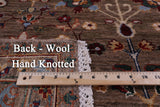 Peshawar Hand Knotted Wool Rug - 4' 2" X 6' 1" - Golden Nile