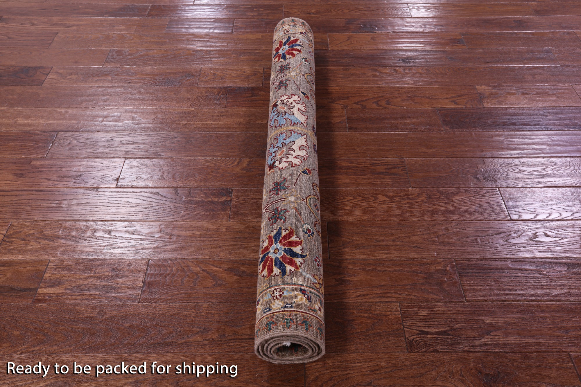 Peshawar Hand Knotted Wool Rug - 4' 2" X 6' 1" - Golden Nile