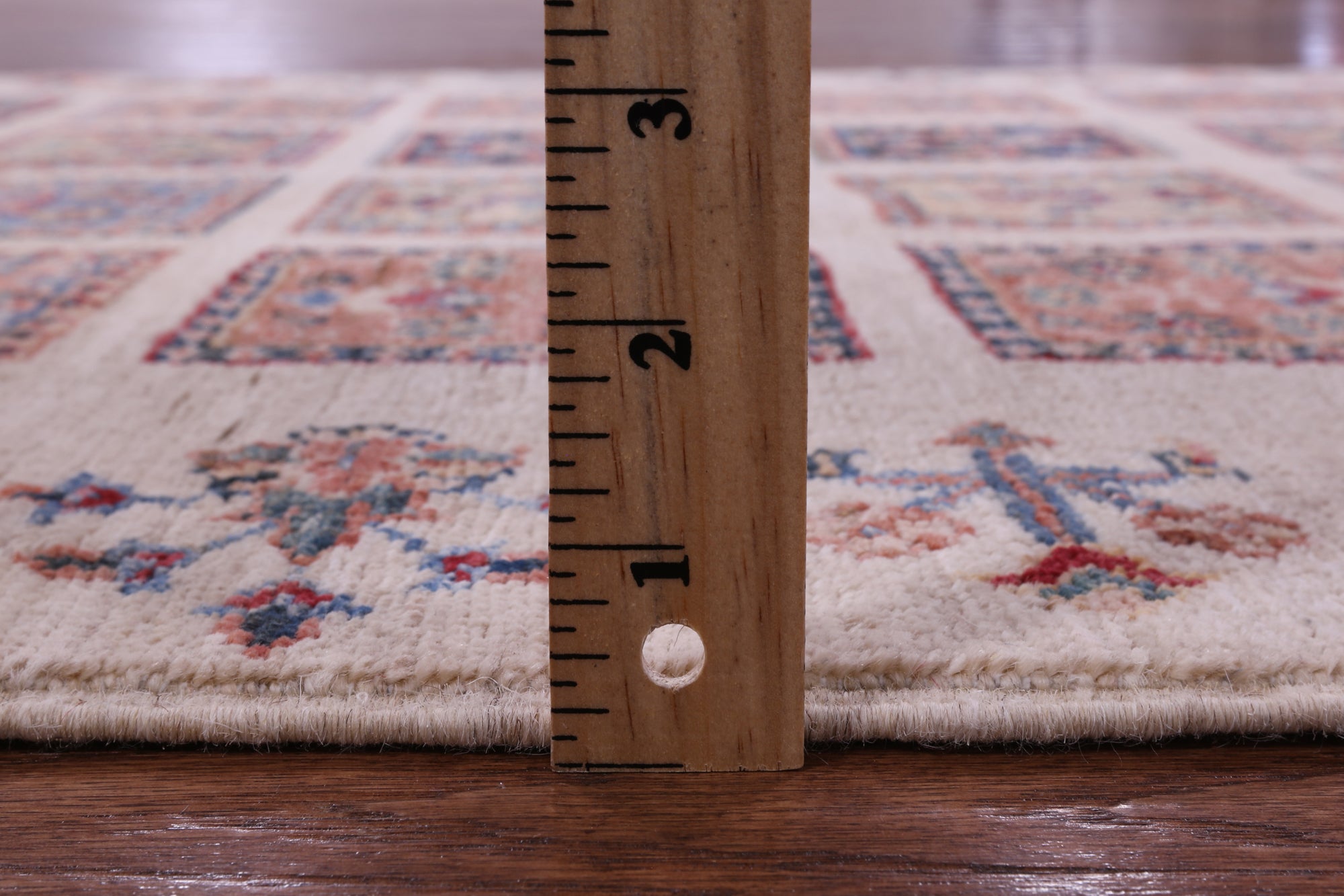 Ivory Garden Design Persian Hand Knotted Wool Rug - 3' 3" X 4' 6" - Golden Nile