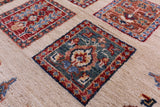 Ivory Garden Design Persian Hand Knotted Wool Rug - 3' 3" X 4' 6" - Golden Nile