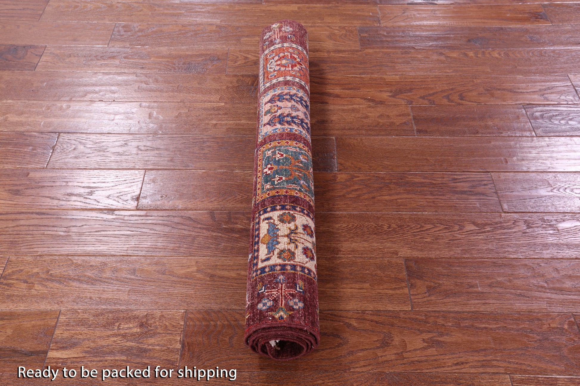 Garden Design Persian Handmade Wool Rug - 3' 1" X 4' 7" - Golden Nile