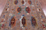 Persian Fine Serapi Hand Knotted Wool Rug - 5' 10" X 8' 3" - Golden Nile