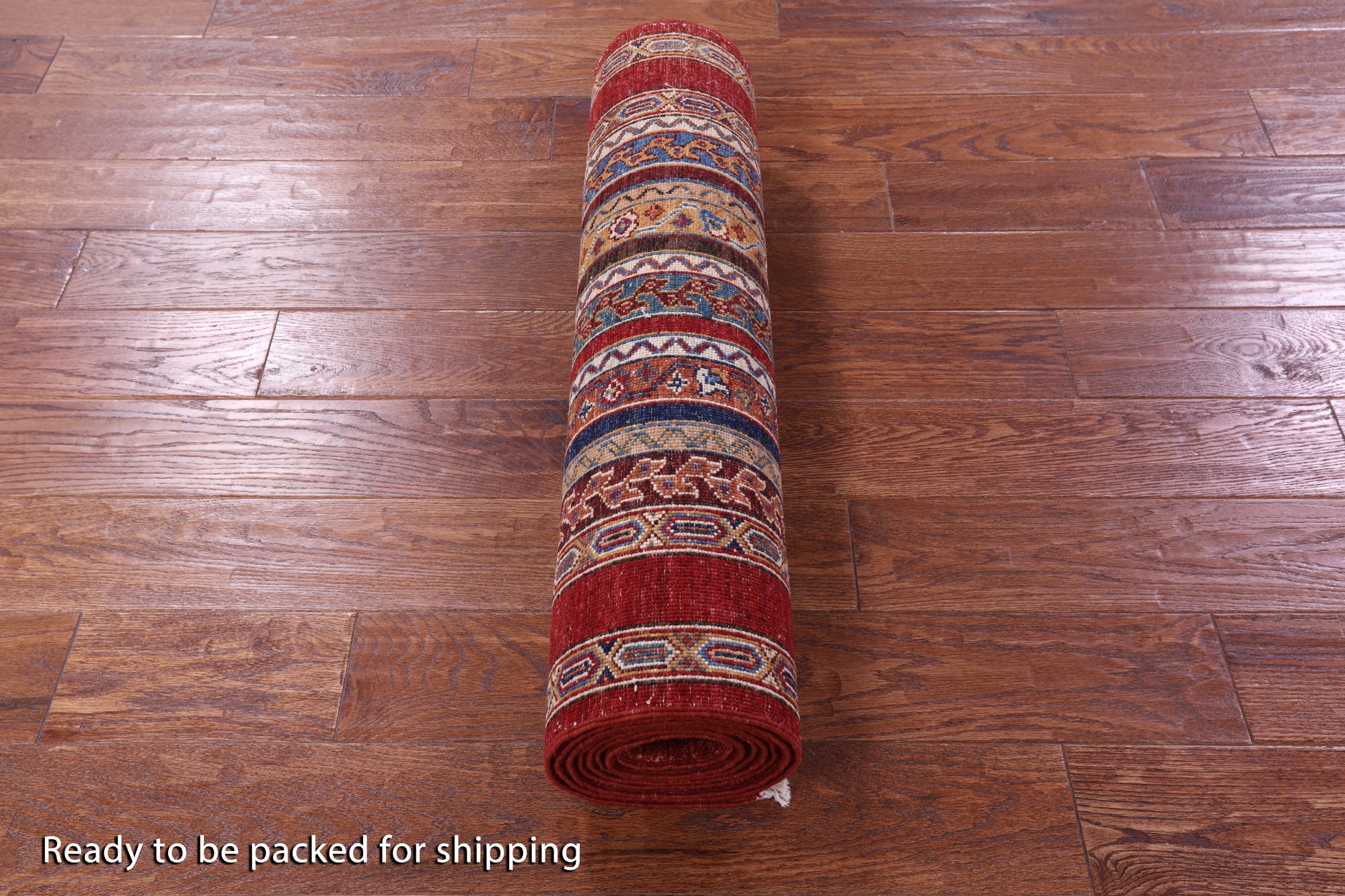 Shall Persian Gabbeh Hand Knotted Wool Runner Rug - 2' 9" X 10' 1" - Golden Nile