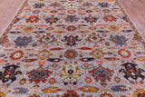 Persian Fine Serapi Handmade Wool Rug - 9' 1" X 11' 9" - Golden Nile