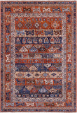 Tribal Persian Gabbeh Handmade Wool Rug - 6' 2" X 9' 2" - Golden Nile