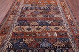 Tribal Persian Gabbeh Handmade Wool Rug - 6' 2" X 9' 2" - Golden Nile