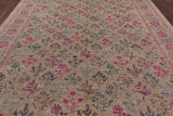 William Morris Handmade Wool Area Rug - 9' 1" X 11' 9" - Golden Nile