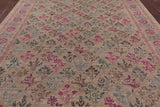 William Morris Handmade Wool Area Rug - 9' 1" X 11' 9" - Golden Nile