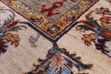 Persian Tabriz Hand Knotted Wool Rug - 6' 8" X 9' 9" - Golden Nile