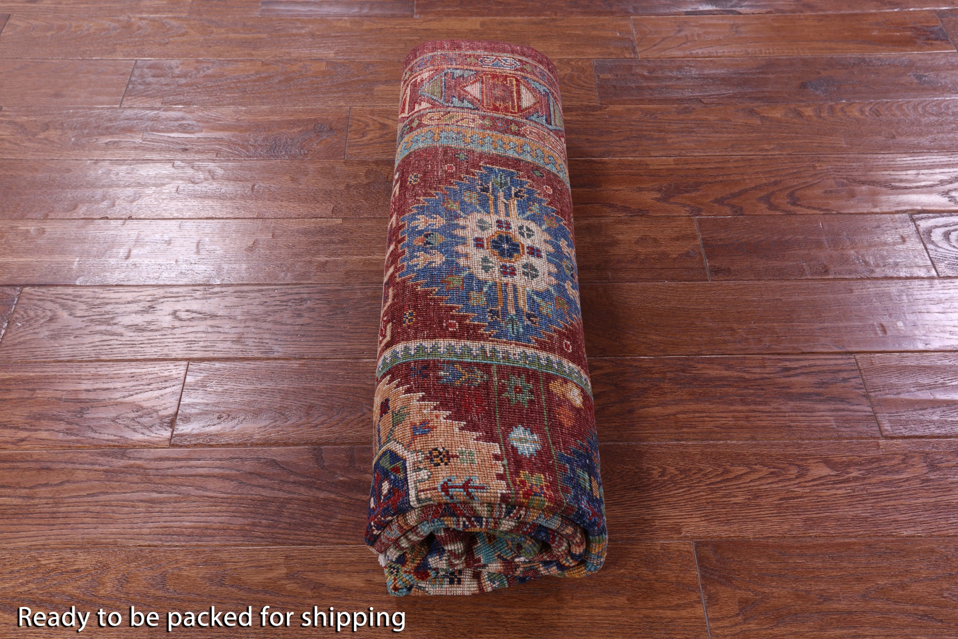 Turkmen Ersari Hand Knotted Wool Rug - 5' 0" X 6' 5" - Golden Nile