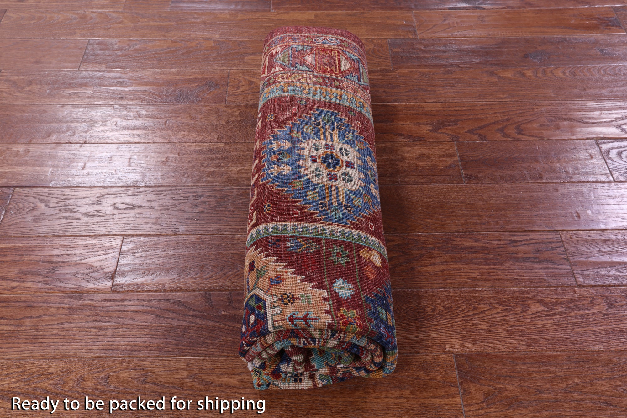 Turkmen Ersari Hand Knotted Wool Rug - 5' 0" X 6' 5" - Golden Nile