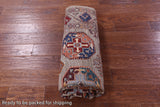 Turkmen Ersari Handmade Wool Rug - 5' 1" X 6' 7" - Golden Nile