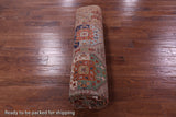 Turkmen Ersari Hand Knotted Wool Rug - 8' 1" X 10' 8" - Golden Nile
