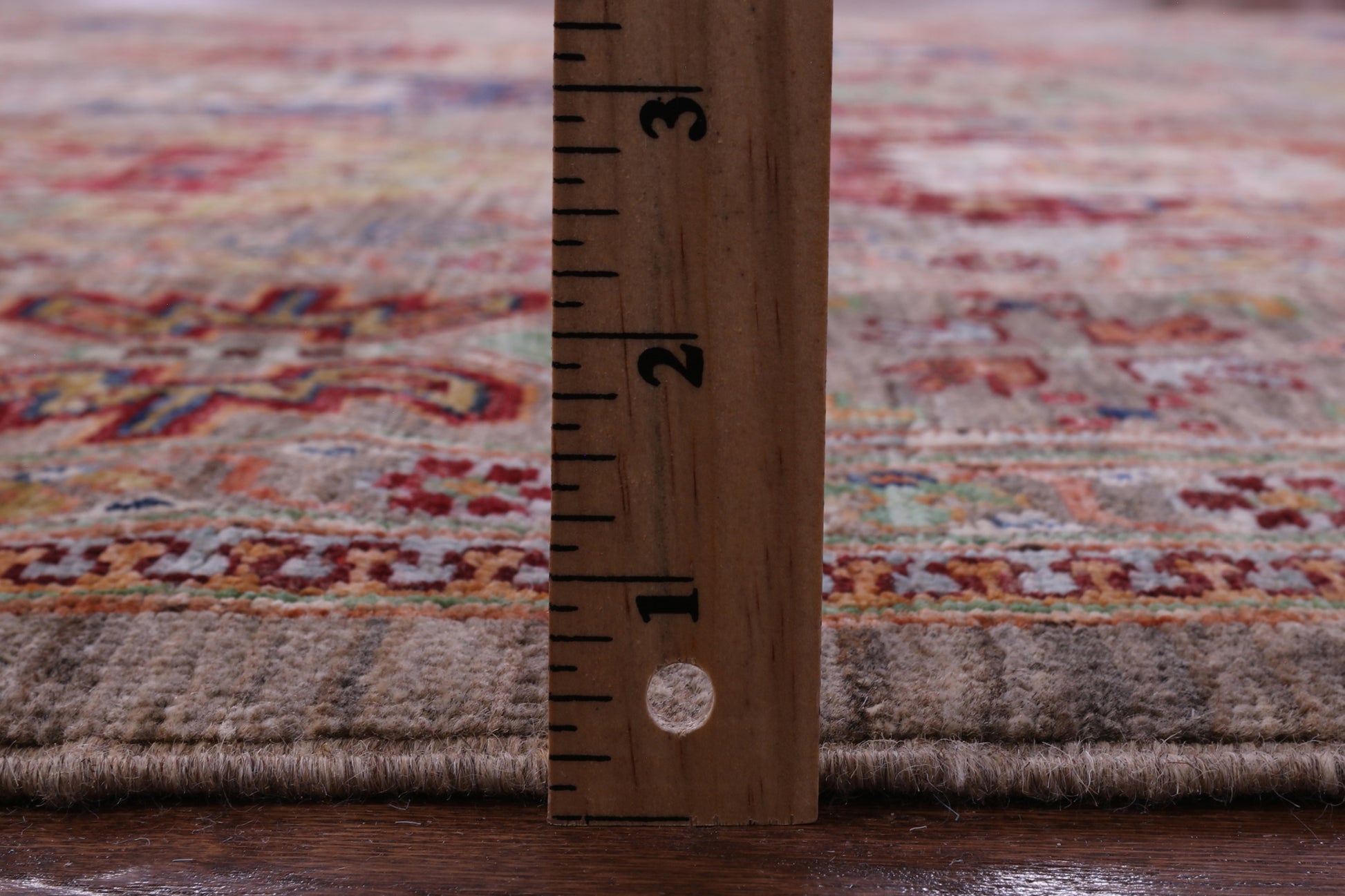 Turkmen Ersari Hand Knotted Wool Rug - 8' 1" X 10' 8" - Golden Nile