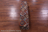 Shall Persian Gabbeh Hand Knotted Wool Rug - 8' 1" X 9' 10" - Golden Nile
