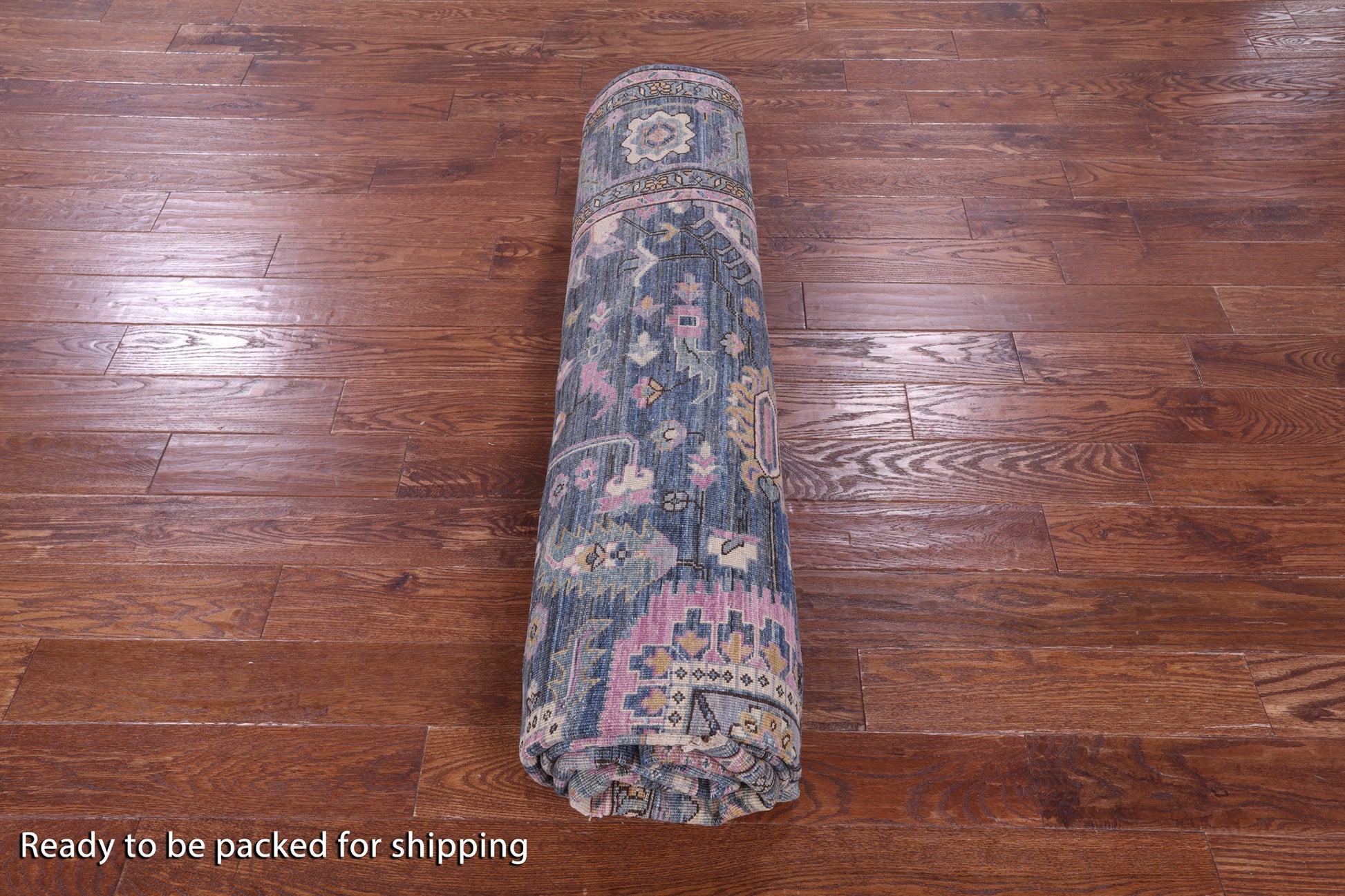 Grey Persian Fine Serapi Hand Knotted Wool Rug - 9' 1" X 12' 0" - Golden Nile