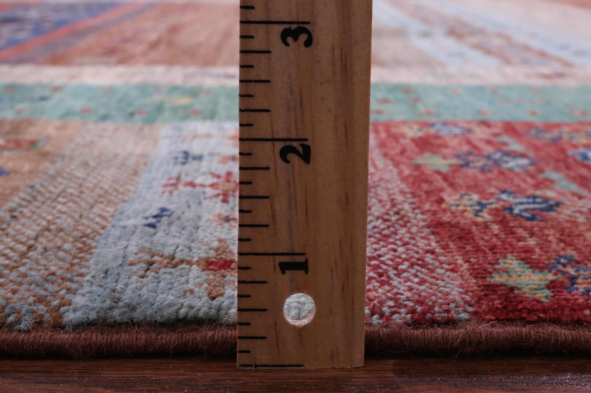 Tribal Persian Gabbeh Hand Knotted Wool Rug - 5' 10" X 8' 2" - Golden Nile