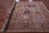 Turkmen Ersari Hand Knotted Wool Rug - 8' 2" X 11' 5" - Golden Nile