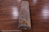 Turkmen Ersari Hand Knotted Wool Rug - 8' 2" X 11' 5" - Golden Nile
