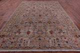 Peshawar Hand Knotted Wool Rug - 8' 11" X 12' 0" - Golden Nile