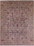 Peshawar Hand Knotted Wool Rug - 8' 11" X 12' 0" - Golden Nile