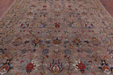 Peshawar Hand Knotted Wool Rug - 8' 11" X 12' 0" - Golden Nile