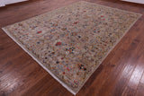 Peshawar Hand Knotted Wool Rug - 8' 11" X 12' 0" - Golden Nile