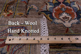 Peshawar Hand Knotted Wool Rug - 8' 11" X 12' 0" - Golden Nile