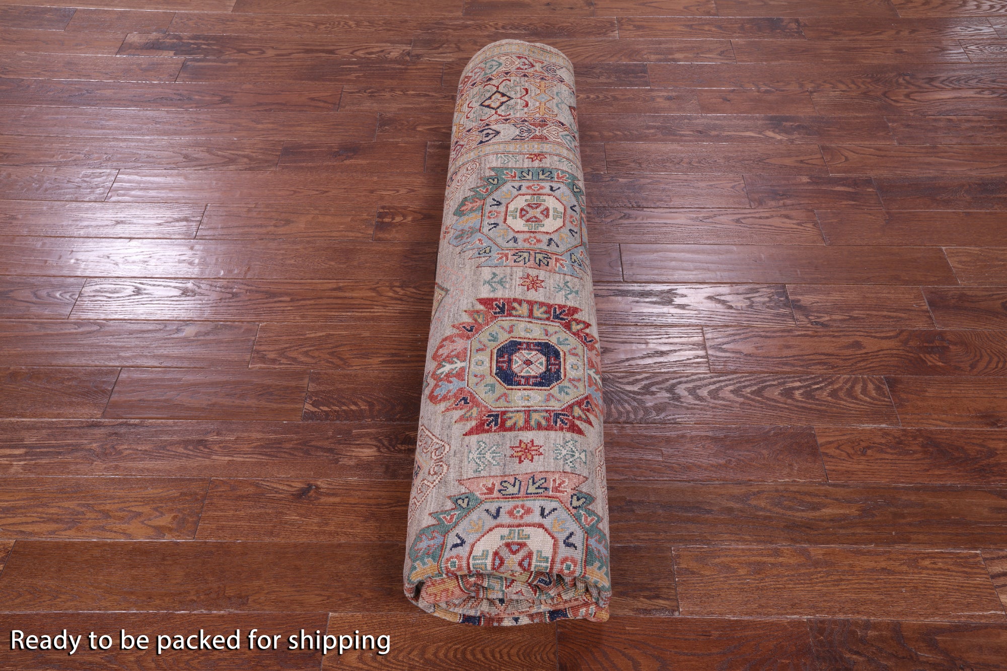 Turkmen Ersari Hand Knotted Wool Rug - 9' 4" X 11' 8" - Golden Nile